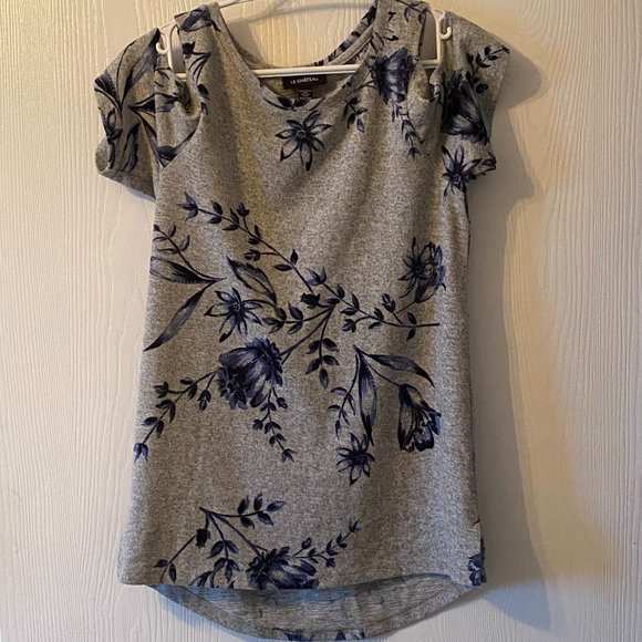 *2/$10  Super Soft Le Chateau Cold Shoulder Top - Picture 1 of 6